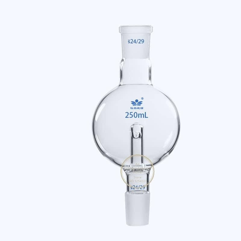 1pcs 50ml to 1000ml Bump Trap 14#19#24#29# Frosted Standard Joint Lab Borosilicate Glass Rotary Evaporator Explosion-Proof Ball (Size : 500ml 24x24)