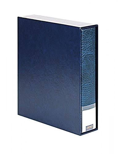 LINDNER Das Original Set PUBLICA M: Raccoglitore 3530 con Custodia di pezione 3531 Blu