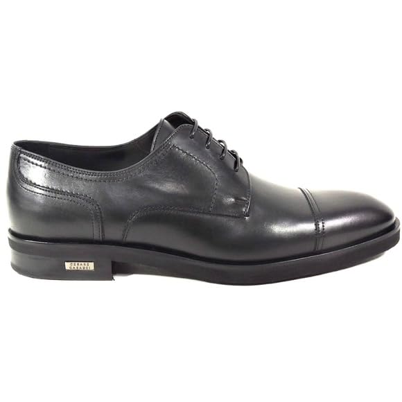Casadei Men's Black Leather Comfort Oxford Dress Shoes 5