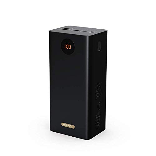Con la sua batteria da 60.000 mAh, può caricare iPhone 8 fino a 22 volte, Huawei P40 10 volte e Samsung S20 9 volte. Inoltre, supporta protocolli di ricarica rapida come SCP 22,5W, PD 3.0 18W, QC 18W, che rinnovano rapidamente l'energia dei tuoi dispositivi. Inoltre, il PEA60 richiede circa 30,5 ore per la ricarica, se si utilizza un adattatore da 5 V/2,1 A, o circa 14 ore con un adattatore da 9 V/2 A.
