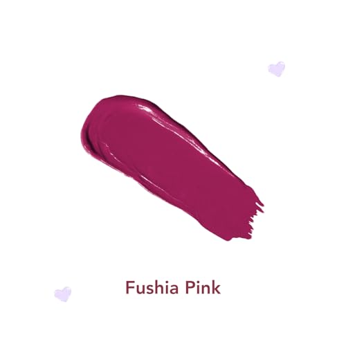 Image of Blue Heaven Love Capsule Non Transfer Lip Colour | Intense Color Payoff | Long Lasting | One Swipe Formula | Liquid lipstick Waterproof & Smudge Proof | Fushia Pink, 5ml