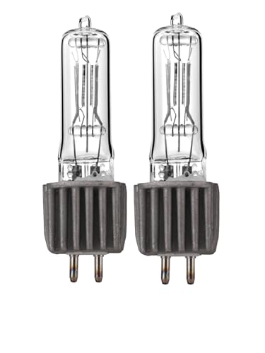 Image of Tawelun 2 Pack HPL575 115V HPL 575W 115V Halogen Light Bulb HPL575 115X Lamp Bulbs 2 Qty.