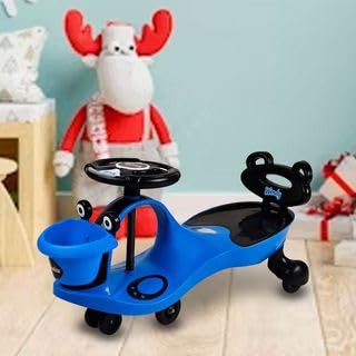 Duitlite Wendy Rider Magic Car for Kids with Bucket, Light & Music & Comfortable Seats, Weight Cap- 100 Kg | Ride-on Baby Car, Swing Car, Magic Toy Car, Kids Push Car, Magic Rideon (Blue) (B0CX5G5J33) Amazon Price History, Amazon Price Tracker