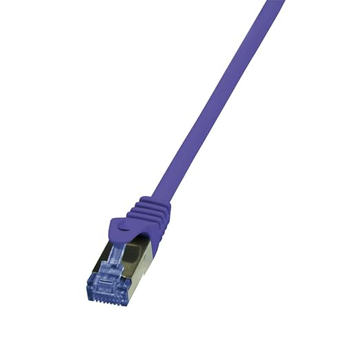 Logilink Cq307Vs Cavo Di Rete 5 M Cat6A S/Ftp (S-Stp) Viola