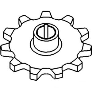Sprocket Clean Grain Elevator Upper Part No: A-312412960