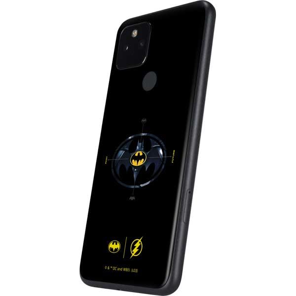 Skinit Decal Phone Skin Compatible with Google Pixel 2 XL - Officially Licensed Warner Bros The Flash Movie: Logo Poster Design