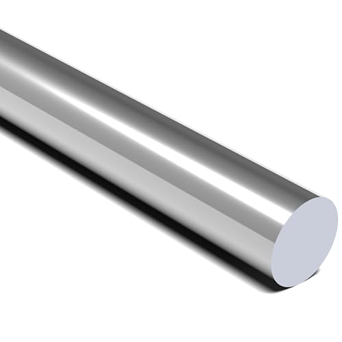 Image of 1 pcs 304 Stainless Steel Round Rods 1 inch Dia x 6 inch Length,Metal Solid Shaft Rods (1, 1 x 6)
