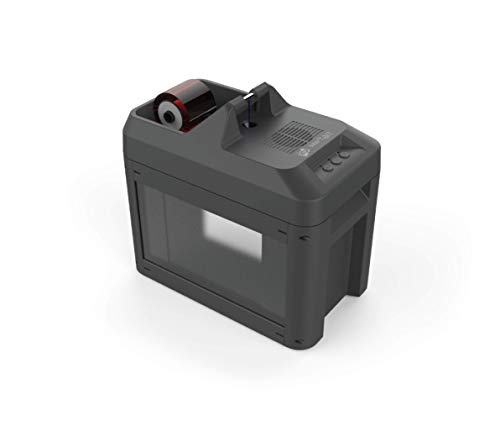 Smart-Bit: ID Card Printer Ink Ribbon Shredder - Includes Shredder, Bin, Power Supply, One Disposal Bag