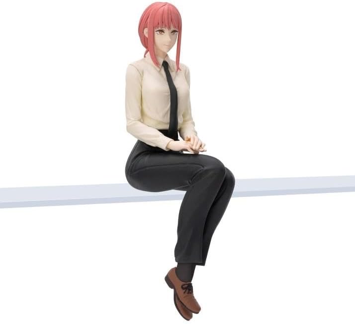 Miniatura 4 de Chainsaw Anime Man Chain Makima Meeting Noodle Stopper Figura coleccionable de 5.5 pulgadas