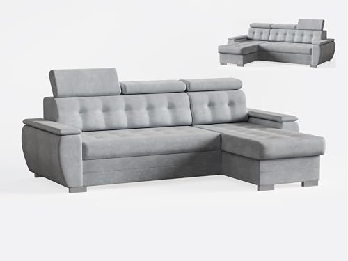 Tre poggiatesta regolabili garantiscono un comfort ottimale. Goditi un relax su misura e un supporto perfetto per momenti di puro riposo.
