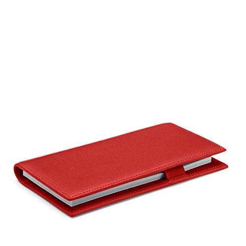 Leatherology Scarlet Deluxe Checkbook Cover with Divider - Thumbnail 2