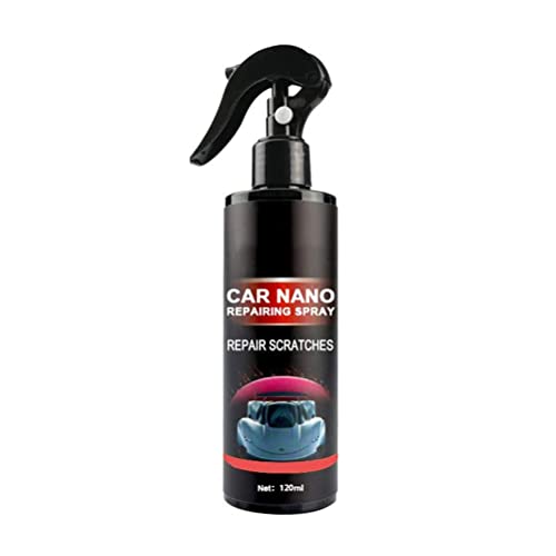 Film de Couche de Cristal en Spray de Cire de Peinture Nano Hydrophobe, 120 Ml, Protège du Vieillissement et des Intempéries, Résistant aux Rayures, Facile à Appliquer (Couleur