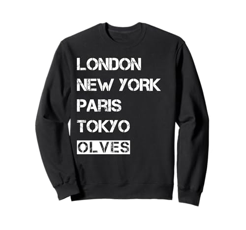 Amo mi ciudad Olvés - mi hogar Sudadera