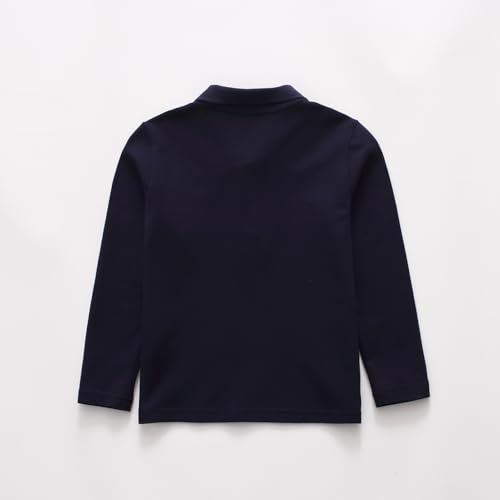 Polo Shirt Long Sleeve Shirt for School Girls Boys Polo Shirts2
