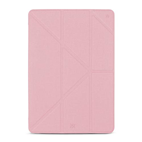Power Support Air Jacket Folio Case compatible with iPad 10.2 without Pencil Holder (Pink)