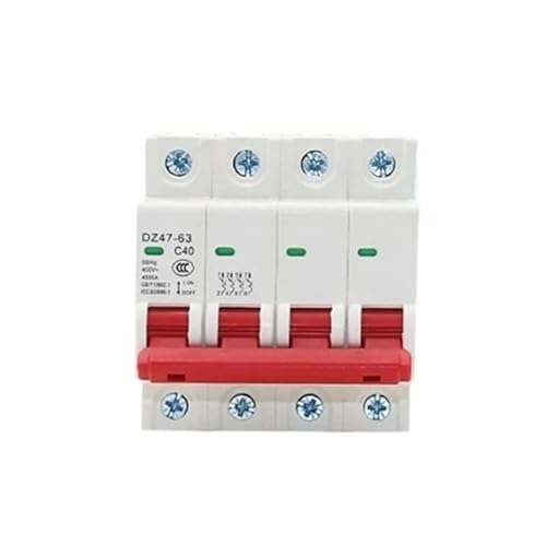 Disjoncteur 2P 20A DZ47-63 interrupteur d'air pour tableau électrique domestique AC 400V