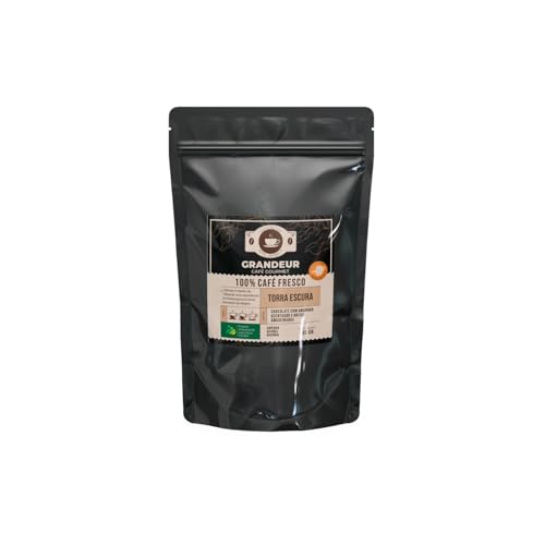 Torrado Moído - Granulometria média - Grandeur Café - Torra Escur...