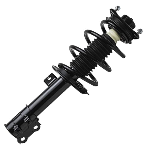 Image of Detroit Axle - 4pc Front Struts Kit for 2011 Hyundai Sonata [GAS], 2 Struts with Coil Spring Assembly 2 Lower Control Arm with Ball Joint Replacement Suspension Kit