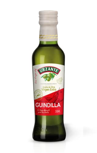 Urzante - Caja 6x0,25L Aceite de Oliva Virgen Extra a la guindilla