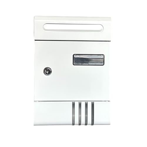 Boîte de dépôt de clés sécurisée extérieure avec boîte aux lettres pour colis fins