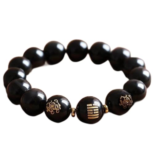 Mala Bouddhiste en Obsidienne Noire - Équilibrage Reiki et Protection Chakra