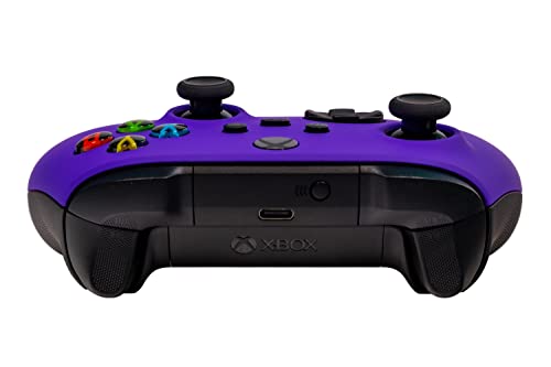 Xbox One Series X S Custom Soft Touch Controller - Soft Touch Feel, Added Grip, Vibrant Purple Color - Compatible With Xbox One, Series X, Series S #TOP4