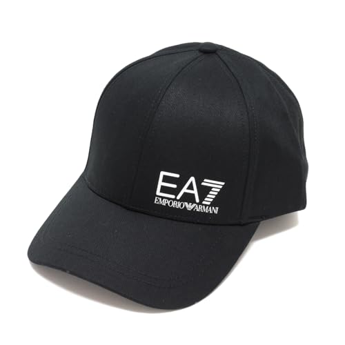 [Emporio Armani] [エンポリオアルマーニ] EA7 メンズ キャップ 7X000005 AF11989 ブラック [並行輸入品]