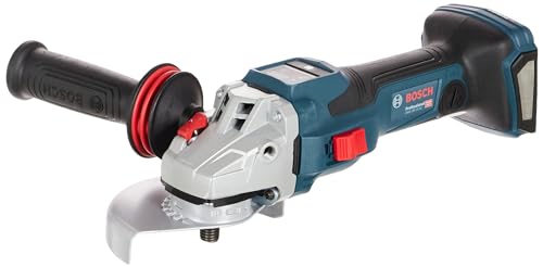 Bosch Professional BITURBO GWS 18V-15 SC cordless angle grinder (disc diameter 125 mm, pre-adjustable speed settings, without battery, in L-BOXX 136)