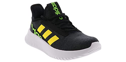 adidas Kaptir 2.0 Kids Running Sneakers with Yellow Stripes