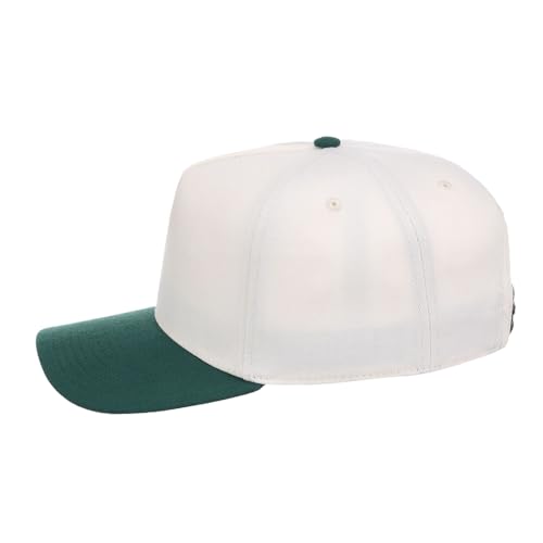 Image of Lids Blank Hook Shot A-Frame Adjustable Snapback Hat - Breathable Mesh & Lightweight | Curved Bill | One Size Fits Most