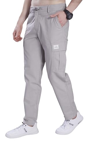 Image of DIVISIVE Men's Loose Fit Linen Blend Cotton Cargo Pants