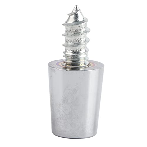 Luatoxry Handle Tap Ferrule, Copper Beer Tap Handle Ferrule Bolt Set, Professional Beer Tap Handle Parts for Beer Brewing and Fermentation, 2.0x1.2x0.8inch, Silver, 1Pcs