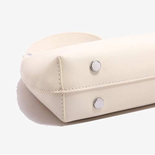 Slouchy Bags for Women PU Leather Shoulder Purse Tote Handbag Crescent Bag Zipper Closure Top Handle Bag 20254