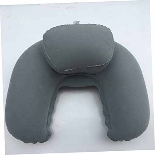 Almohada Inflable para Viaje 35x26 cm Gris miniatura 3