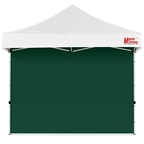 Image of MASTERCANOPY 10x10 Pop Up Canopy Sidewall Only 1-Pack Forest Green