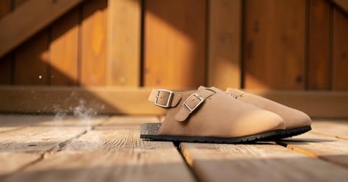 Image of Big Fox Light Weight PU Cork Backstrap Sandals for Men