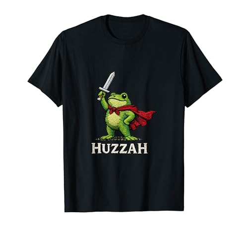 Huzzah Frog with Sword Fantasy ���� RPG �Q�[�}�[ �ʔ��� T�V���c