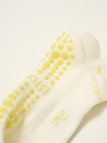 Image of Shapes Studio Half Calf Grip Socks, Cute Fruit Pilates Socks, Ruffle Socks, Non-Slip for Barre Yoga