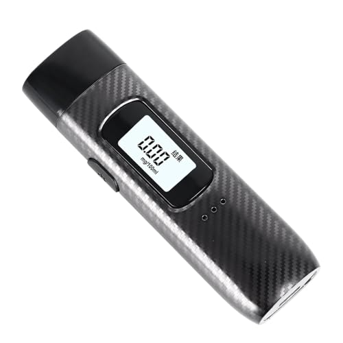Eujgoov EUJGOOVX58TC32QOG Car Alcohol Detector, 0-200Mg/100Ml Alcohol Tester, Digital Alcohol Tester Digital Alcohol Tester Aluminum Alloy Abs Housing Breathalyzer cover