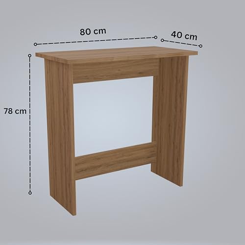 Image of beAAtho Apex Desk for Home Office & Study | Multipurpose Engineered Wood Table with Spacious Top,Premium Finish, Sturdy Legs & Easy DIY Assembly (Beige)