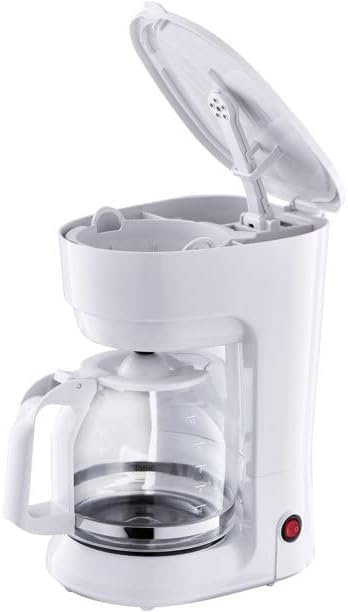 DAYUM White 12 Cup Drip Coffee Maker