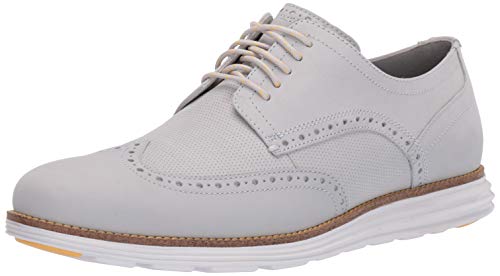 Cole Haan Men's Original Grand Shortwing Oxford, Harbor Mist/Nimbus Cloud, 8.5 M US