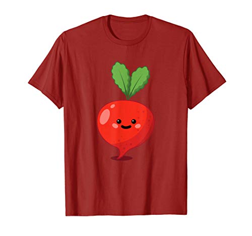 Halloween DIY Radish Veggie Costume T-Shirt
