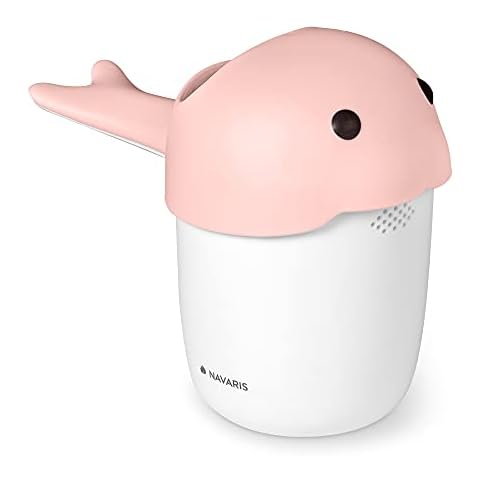 Navaris Baby Kinder Haarwaschbecher Badebecher - Becher Eimer zum Haare Waschen - für Haarwäsche von Kindern - Haarwaschhilfe für Babys Cover
