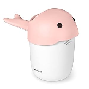 Navaris haarspoelbeker voor baby’s – Shampoo spoelbeker voor in bad – Beschermt ogen en gezicht – Ook geschikt als…