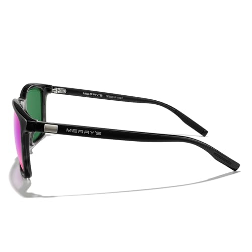 Image of MERRY'S Unisex Polarized Aluminum Sunglasses Vintage Sun Glasses For Men /Women S8286