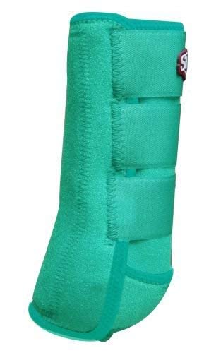 Showman Elite Equine Sport Medicine Boot (Teal, Small)-picture-34