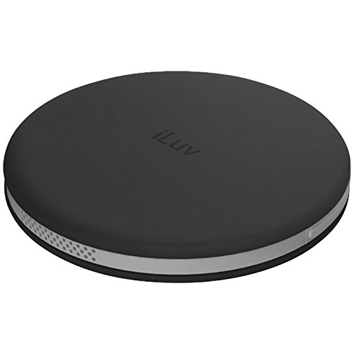 iLuv SmartShaker Award Winning App-Enabled Portable Travel Alarm Shaker with vibration, ring tone, and combination option - compatible with iPhone, iPad, and Samsung Phones (Black)