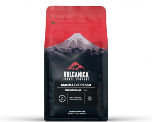 Volcanica Coffee Magma Espresso, tueste medio, grano entero miniatura 1