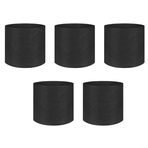 OQHAIR Ar as suas raízes eficazmente. Escolha o nosso conjunto robusto de 5 sacos para vasos de jardinagem (1 galão, 18 x 15 cm).